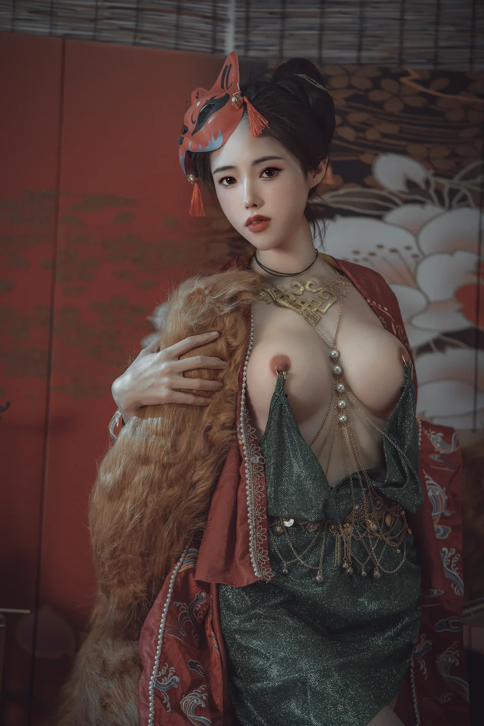 钛合金TiTi - 青丘赤狐 [64P-825MB] tg@simisebaisi 【丝足阁】014.webp